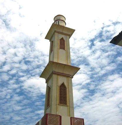 telecommunication monopole cladding as minaret 2